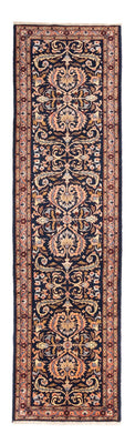 Tapis de couloir Tapis persan - Nomadic - 288 x 78 cm - bleu foncé