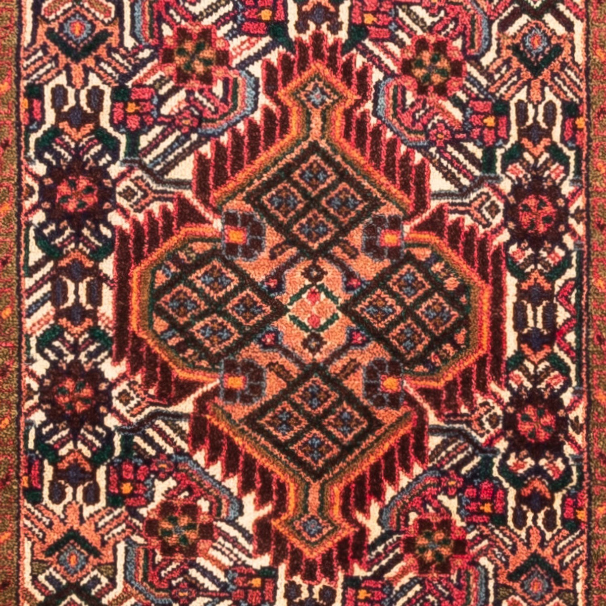 Tapis de couloir Tapis persan - Nomadic - 310 x 82 cm - multicolore