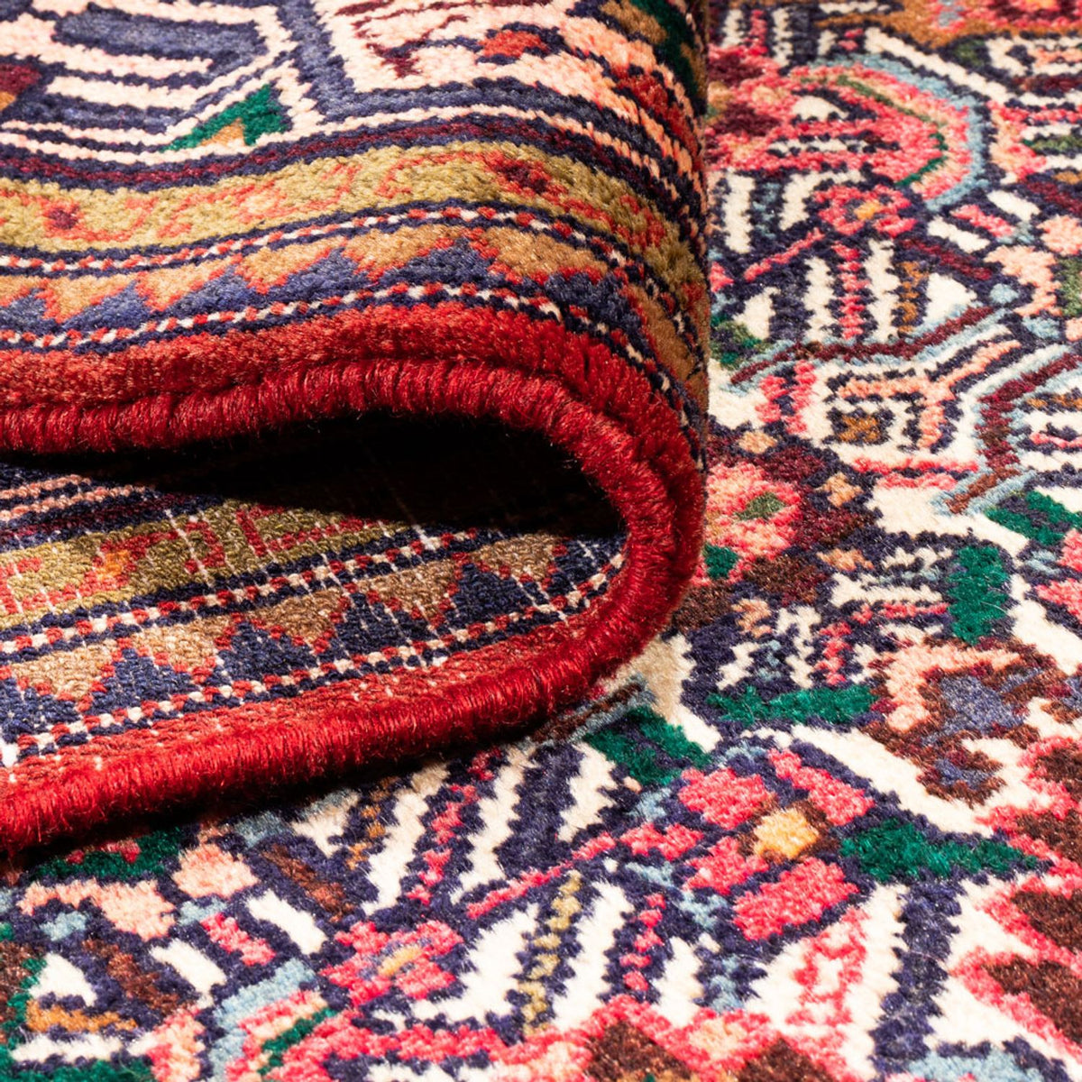 Tapis de couloir Tapis persan - Nomadic - 310 x 82 cm - multicolore