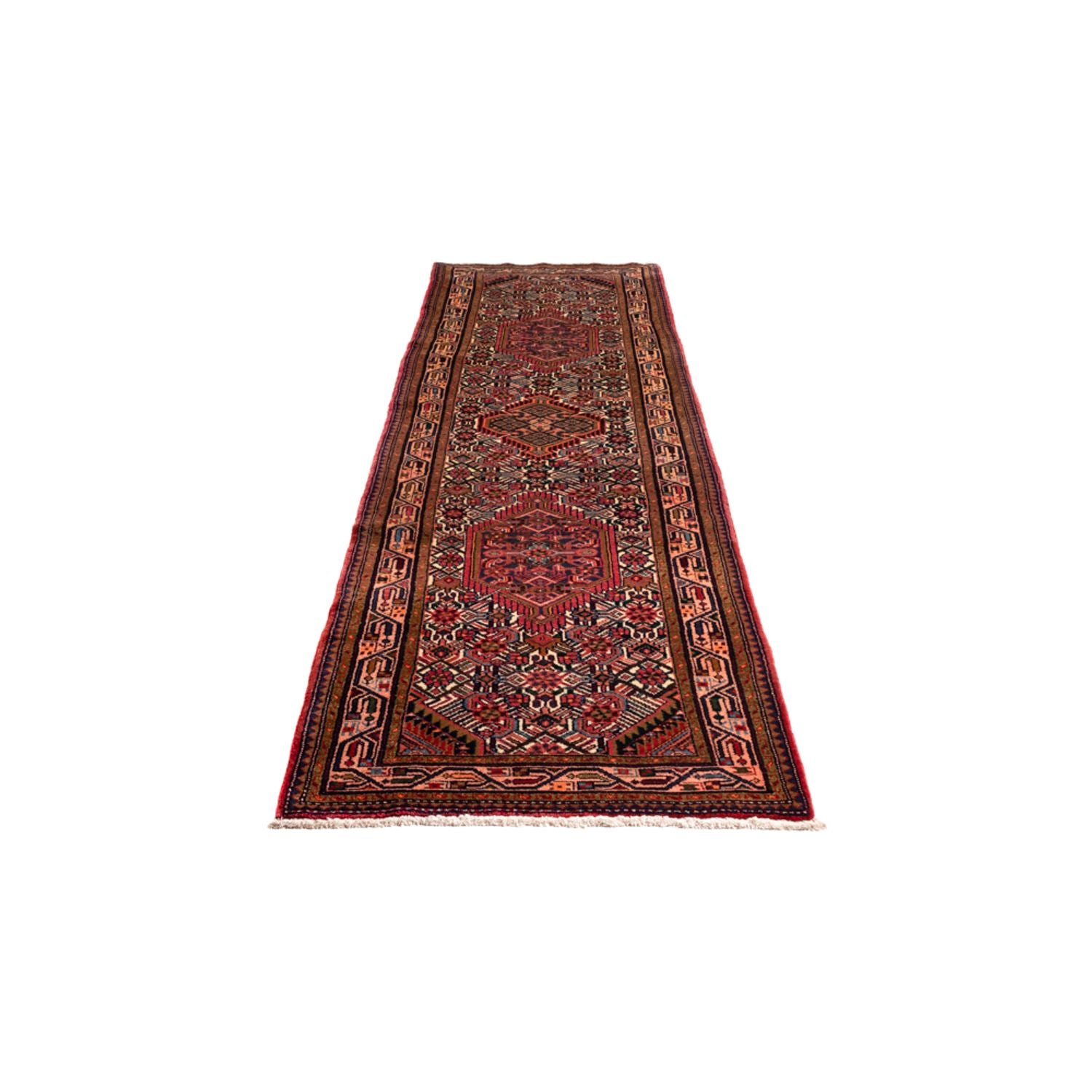 Tapis de couloir Tapis persan - Nomadic - 310 x 82 cm - multicolore