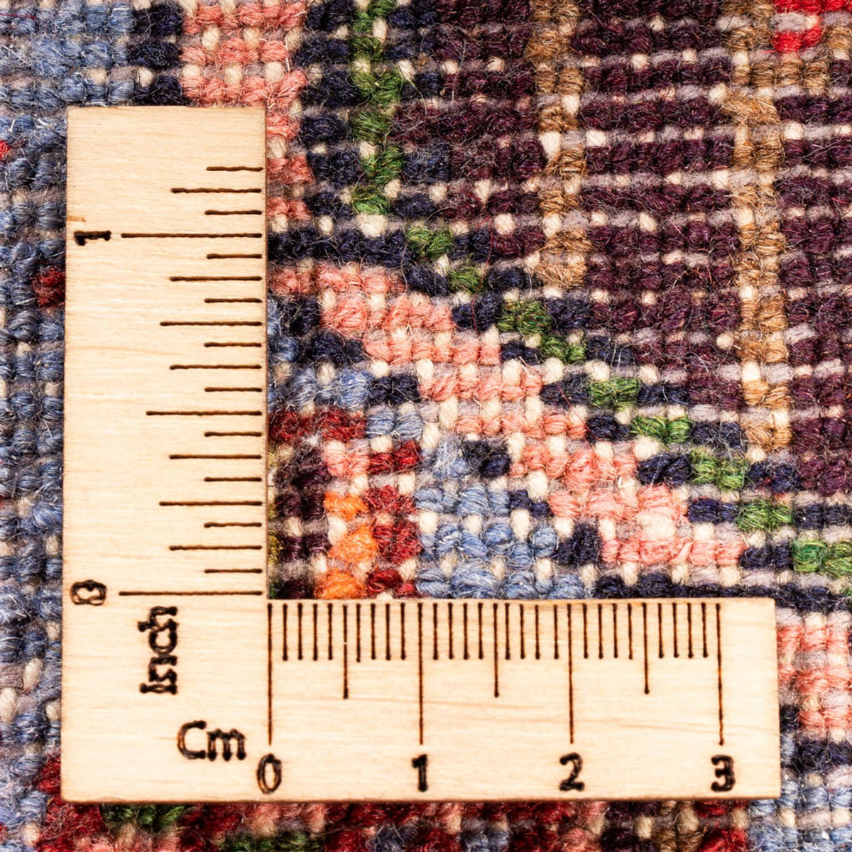 Tapis de couloir Tapis persan - Nomadic - 284 x 75 cm - rouge