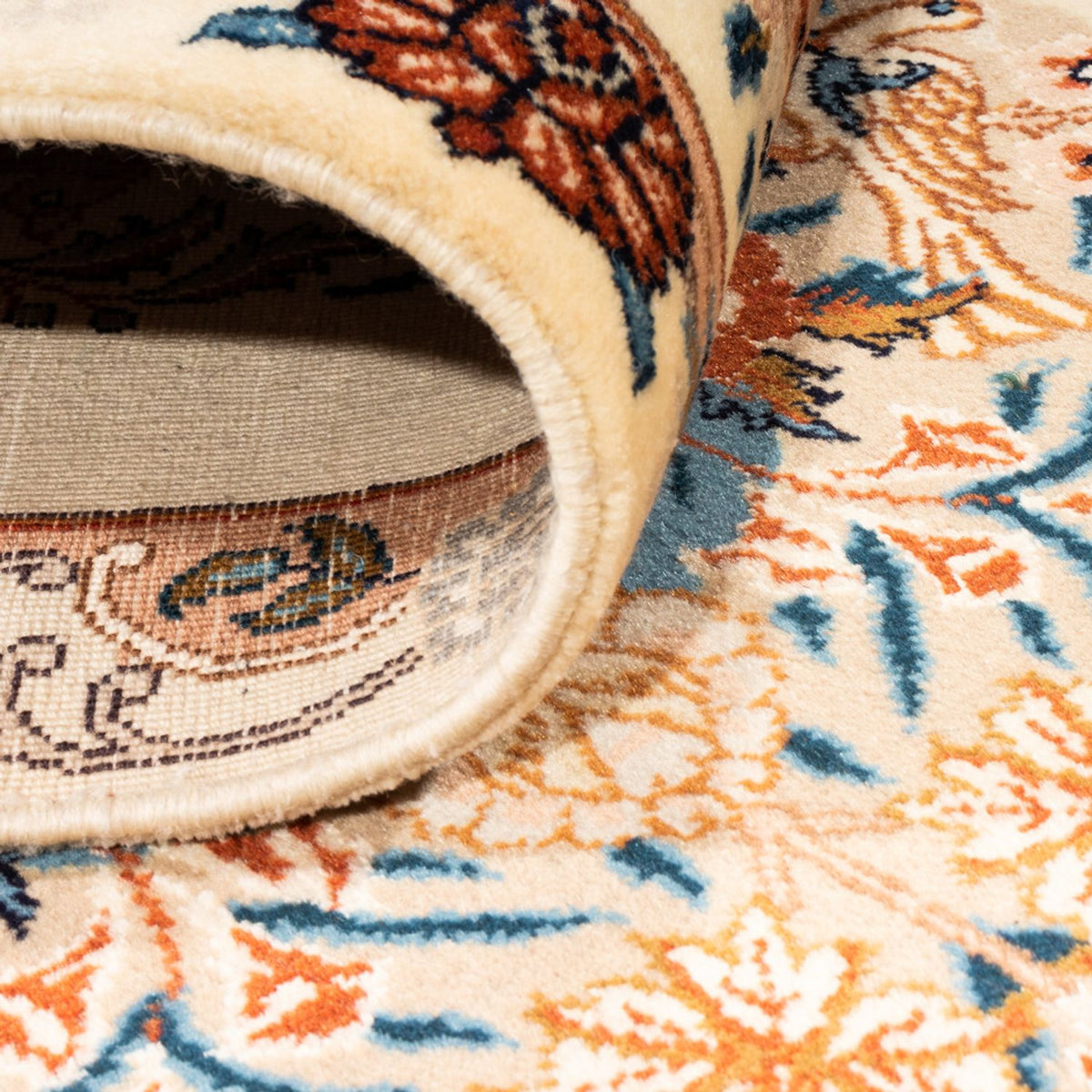 Tapis de couloir Tapis persan - Classique - 290 x 78 cm - crème