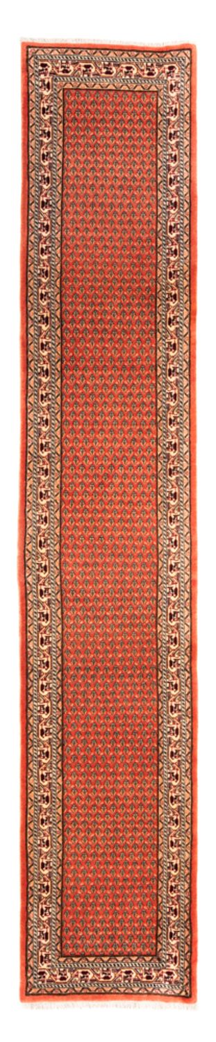 Tapis de couloir Tapis persan - Mir - 348 x 63 cm - rouge