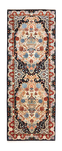 Tapis de couloir Tapis persan - Classique - 245 x 90 cm - bleu foncé