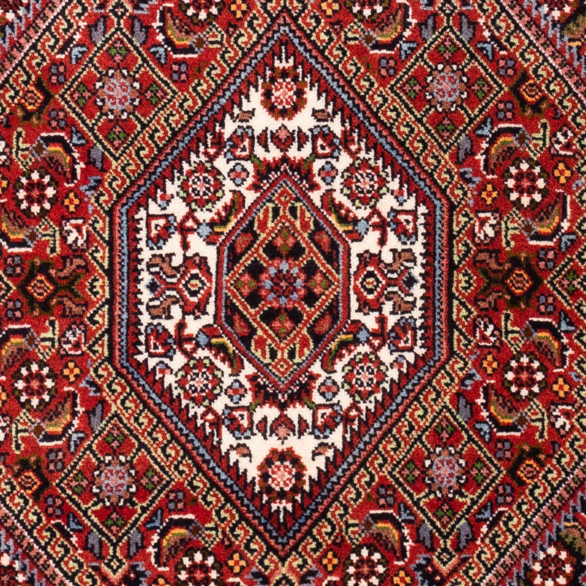 Tapis persan - Bidjar - 106 x 70 cm - rouge