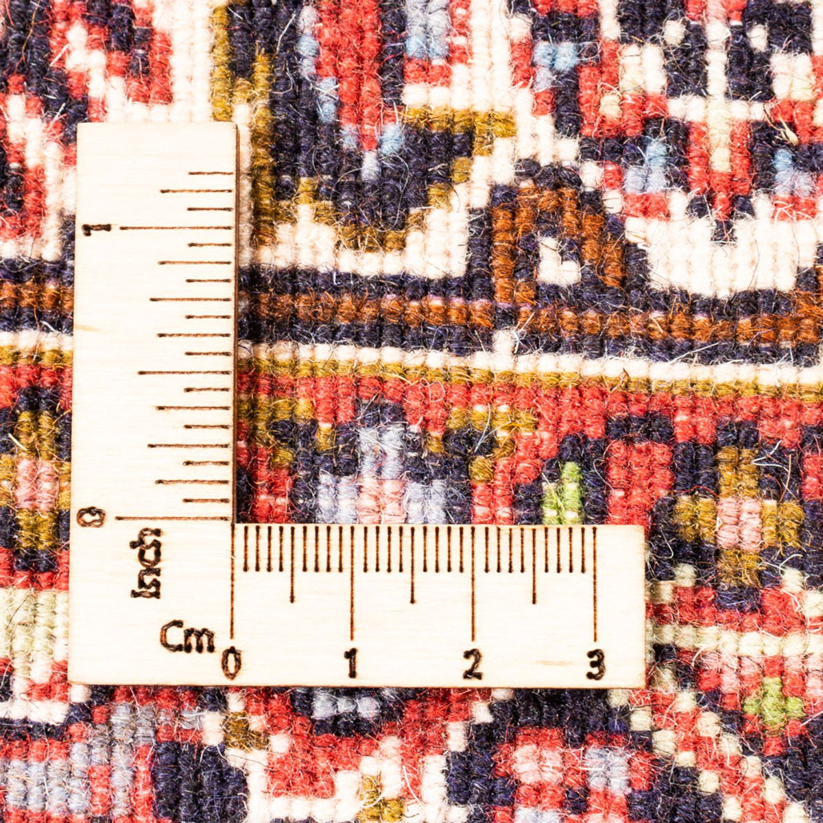 Tapis persan - Bidjar - 106 x 70 cm - rouge