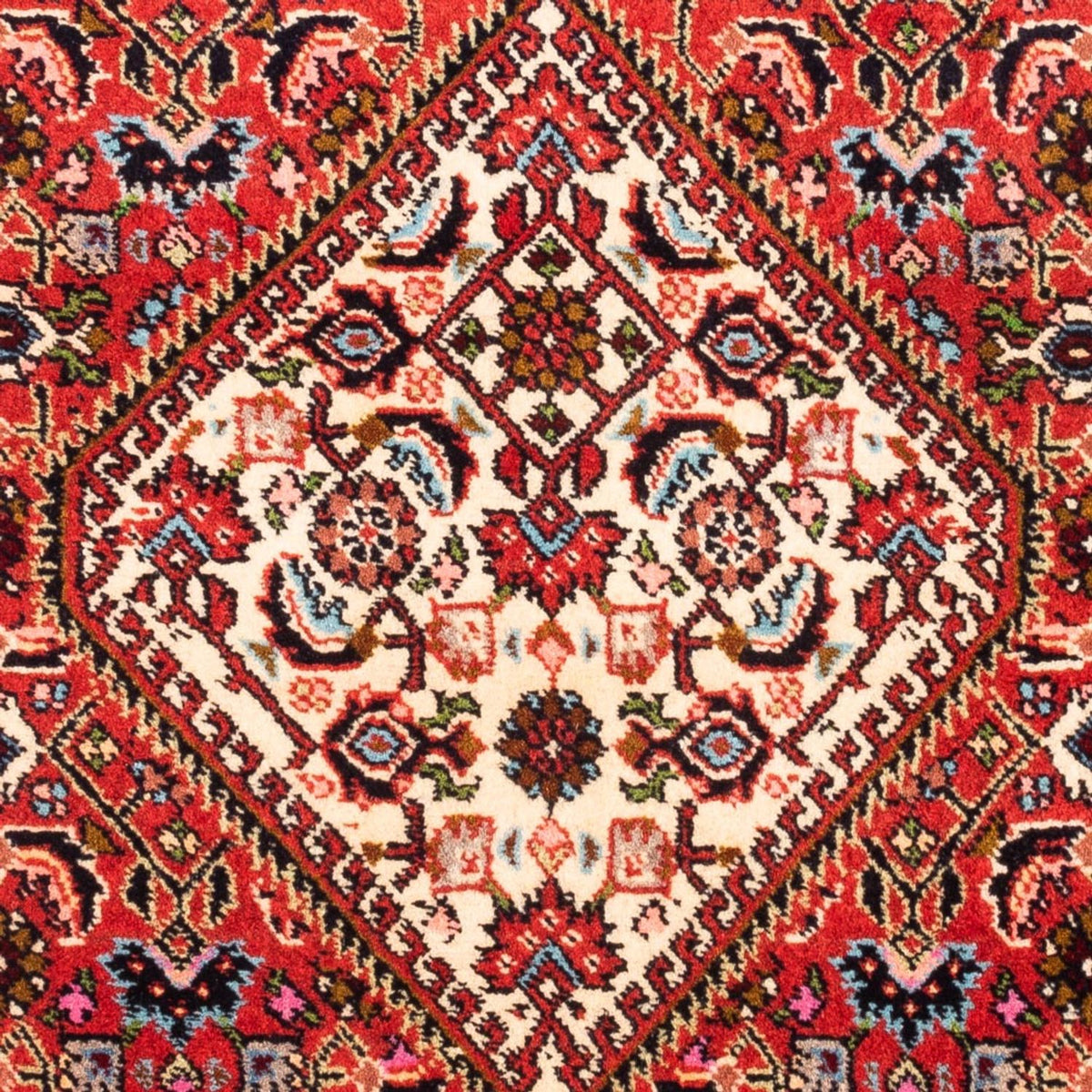Tapis persan - Bidjar - 86 x 63 cm - rouge