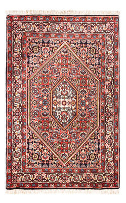 Tapis persan - Bidjar - 108 x 74 cm - rouge