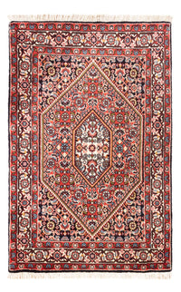 Tapis persan - Bidjar - 108 x 74 cm - rouge