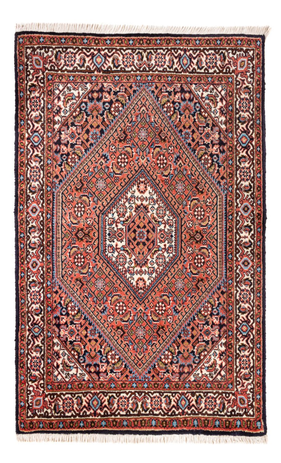 Tapis persan - Bidjar - 105 x 70 cm - rouge