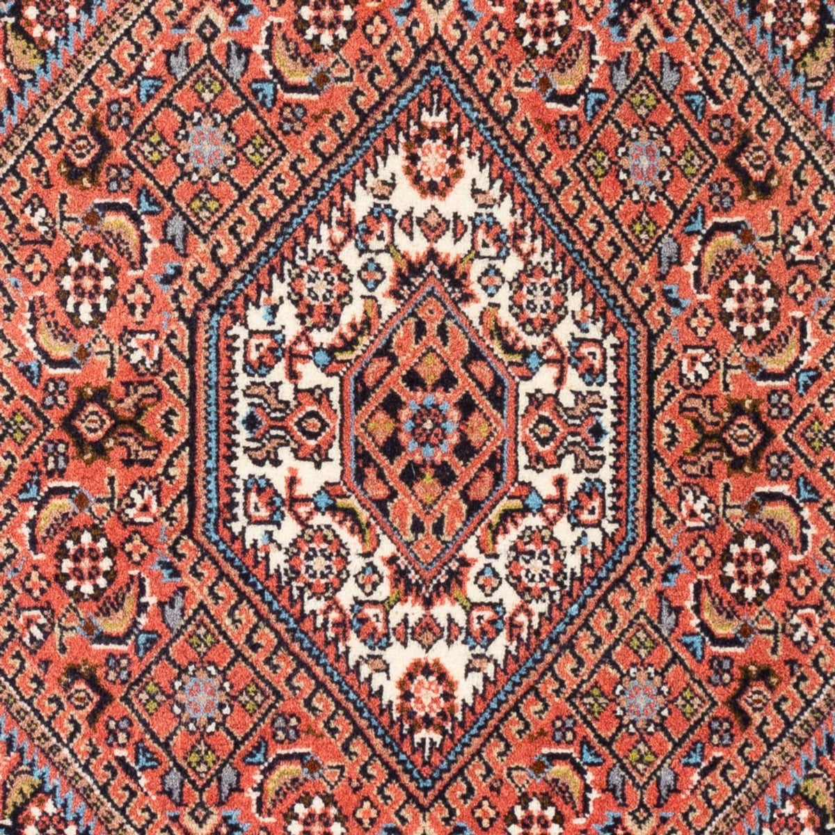 Tapis persan - Bidjar - 105 x 70 cm - rouge