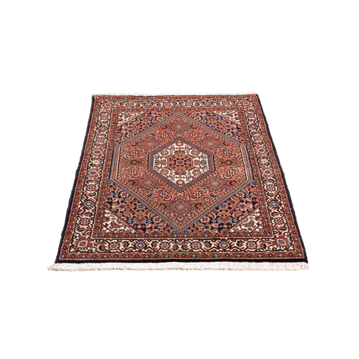 Tapis persan - Bidjar - 105 x 70 cm - rouge