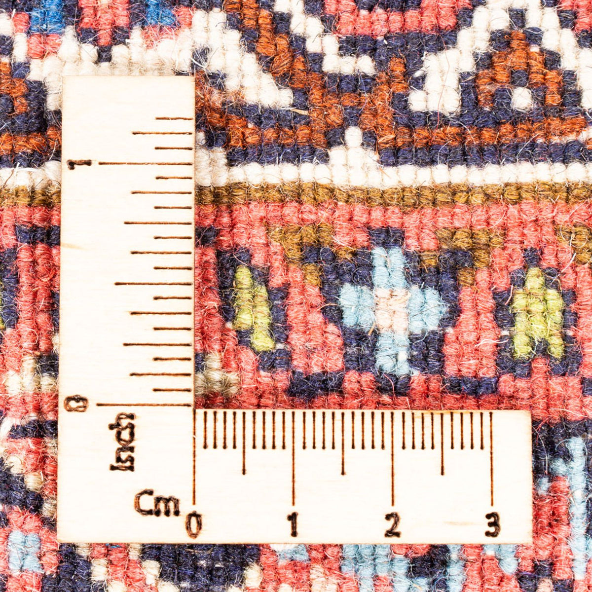 Tapis persan - Bidjar - 105 x 70 cm - rouge