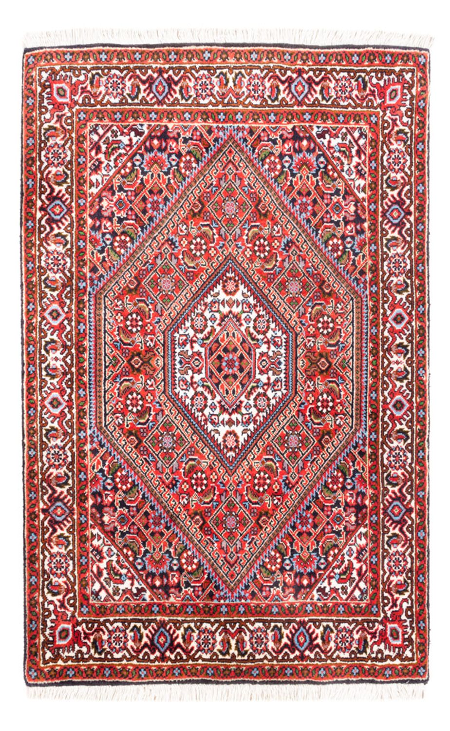Tapis persan - Bidjar - 108 x 70 cm - rouge