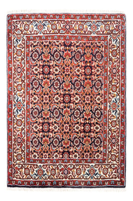 Tapis persan - Bidjar - 100 x 66 cm - bleu foncé