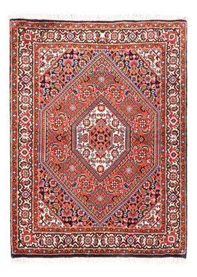 Tapis persan - Bidjar - 90 x 77 cm - rouge