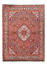 Tapis persan - Bidjar - 90 x 77 cm - rouge