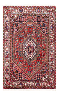 Tapis persan - Bidjar - 104 x 70 cm - rouge
