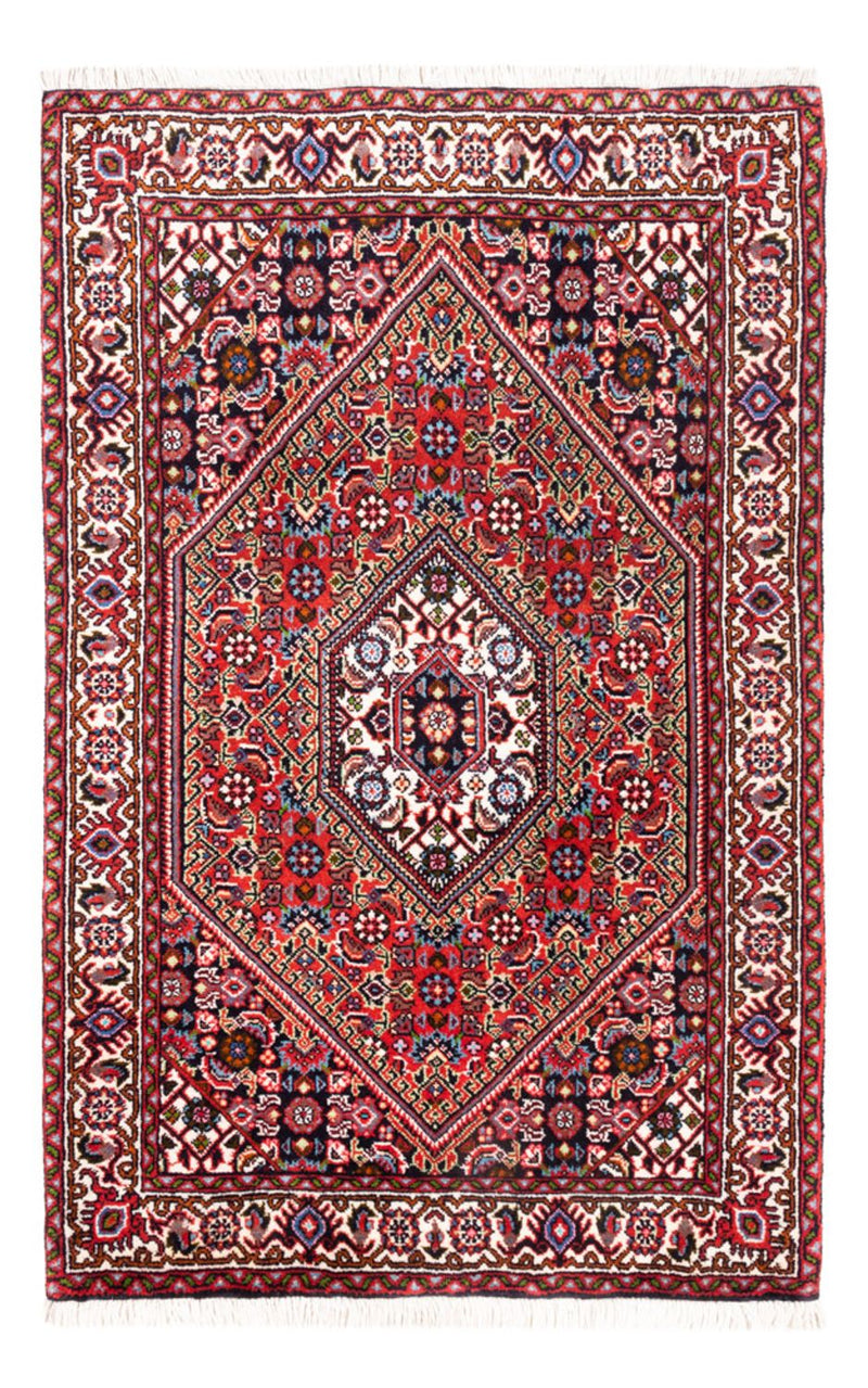 Tapis persan - Bidjar - 104 x 70 cm - rouge