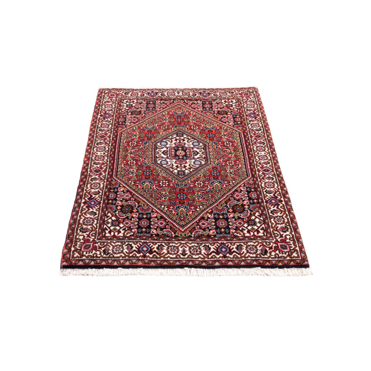 Tapis persan - Bidjar - 104 x 70 cm - rouge