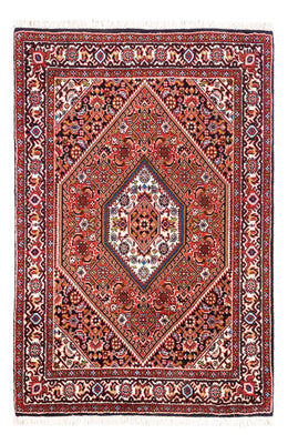 Tapis persan - Bidjar - 104 x 72 cm - rouge