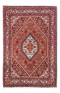 Tapis persan - Bidjar - 104 x 72 cm - rouge