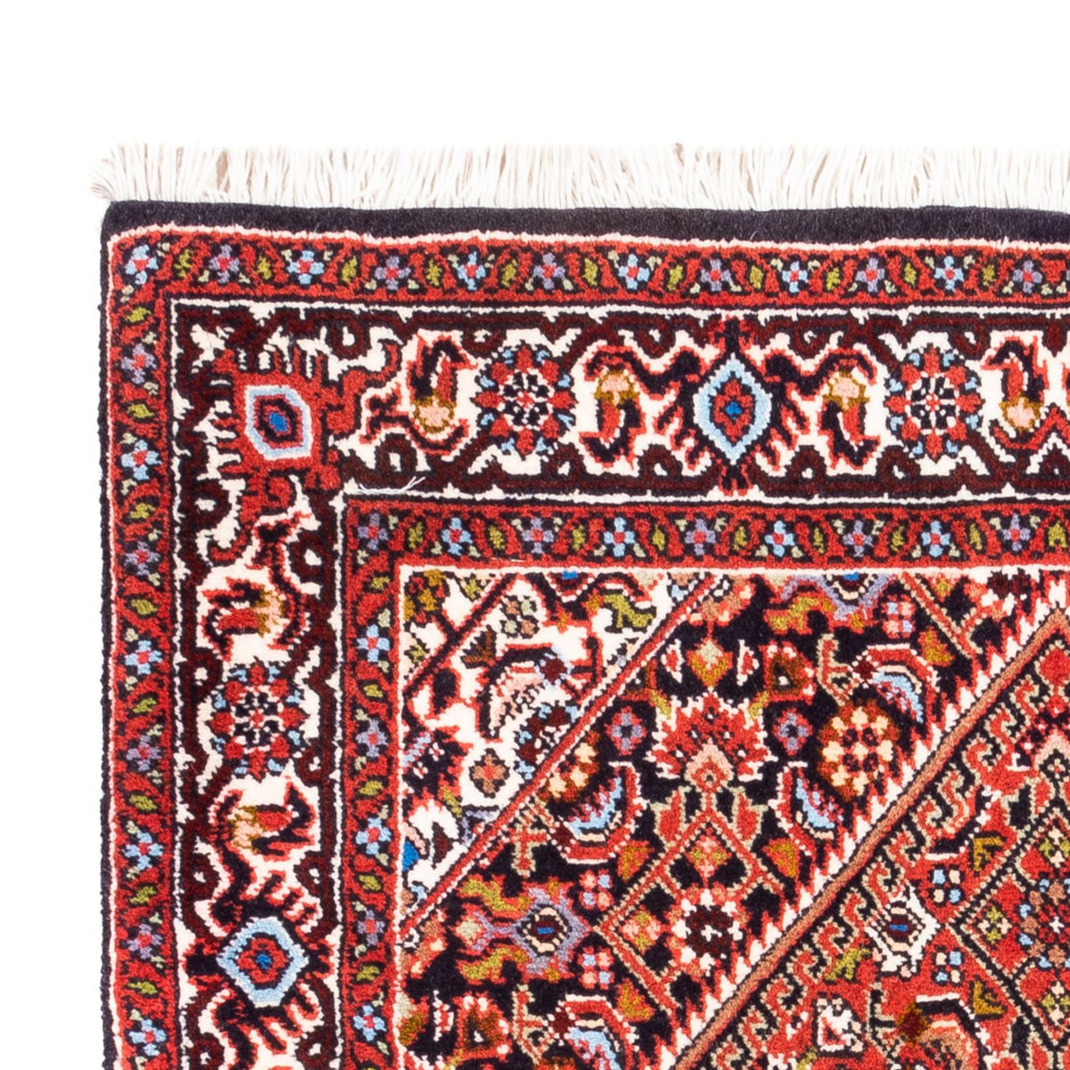 Tapis persan - Bidjar - 104 x 72 cm - rouge