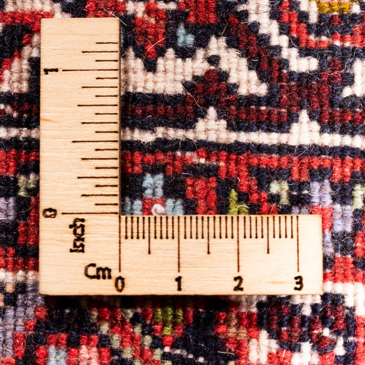 Tapis persan - Bidjar - 104 x 72 cm - rouge