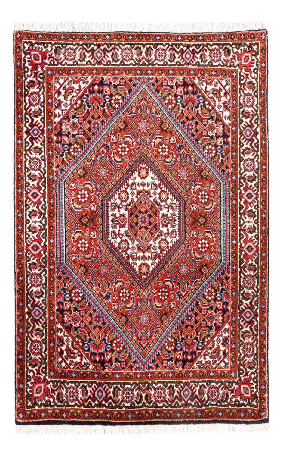 Tapis persan - Bidjar - 102 x 72 cm - rouge