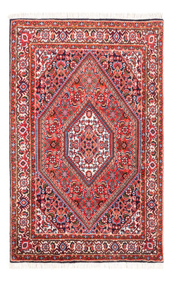 Tapis persan - Bidjar - 108 x 70 cm - rouge