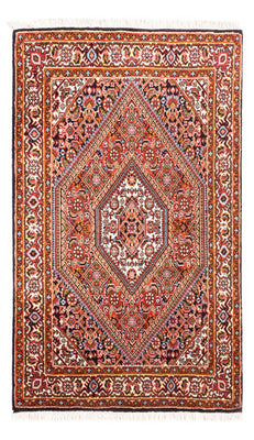 Tapis persan - Bidjar - 113 x 70 cm - rouge