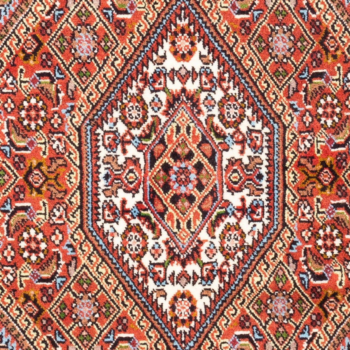 Tapis persan - Bidjar - 113 x 70 cm - rouge