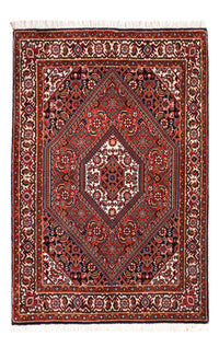 Tapis persan - Bidjar - 104 x 70 cm - rouge