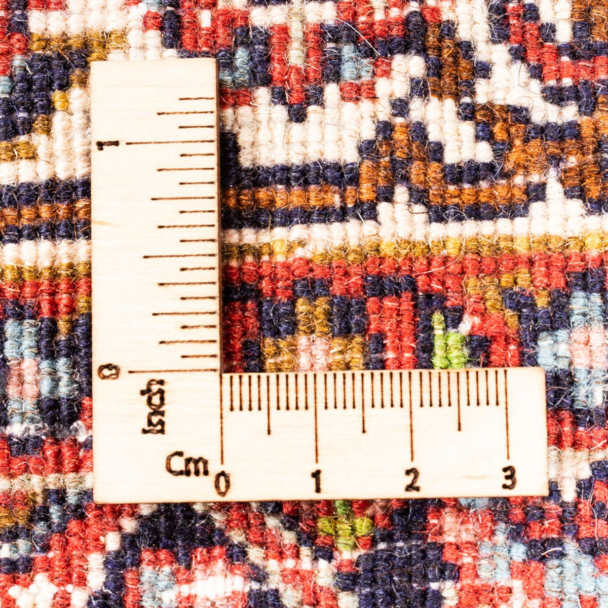 Tapis persan - Bidjar - 104 x 70 cm - rouge