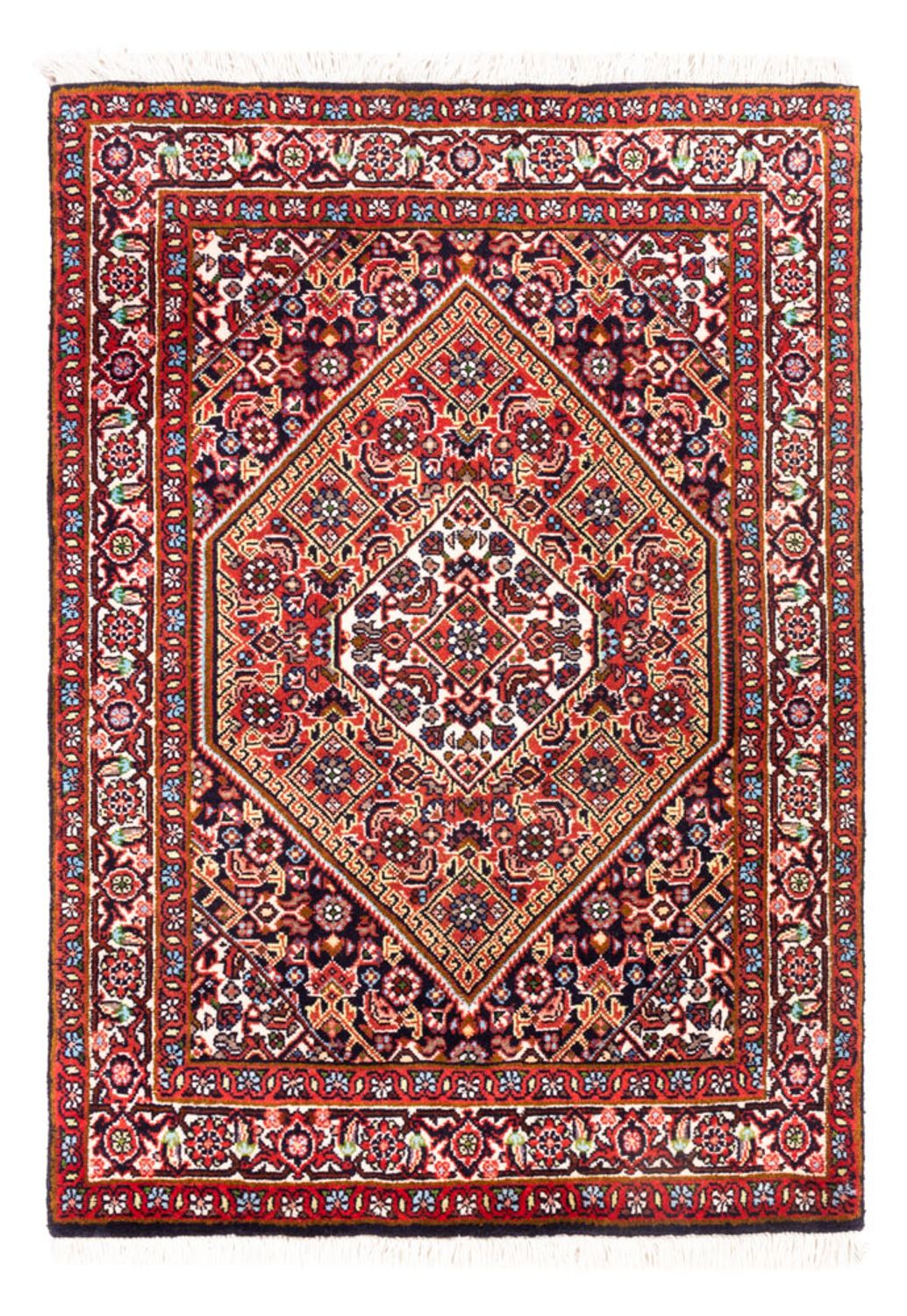 Tapis persan - Bidjar - 98 x 68 cm - rouge