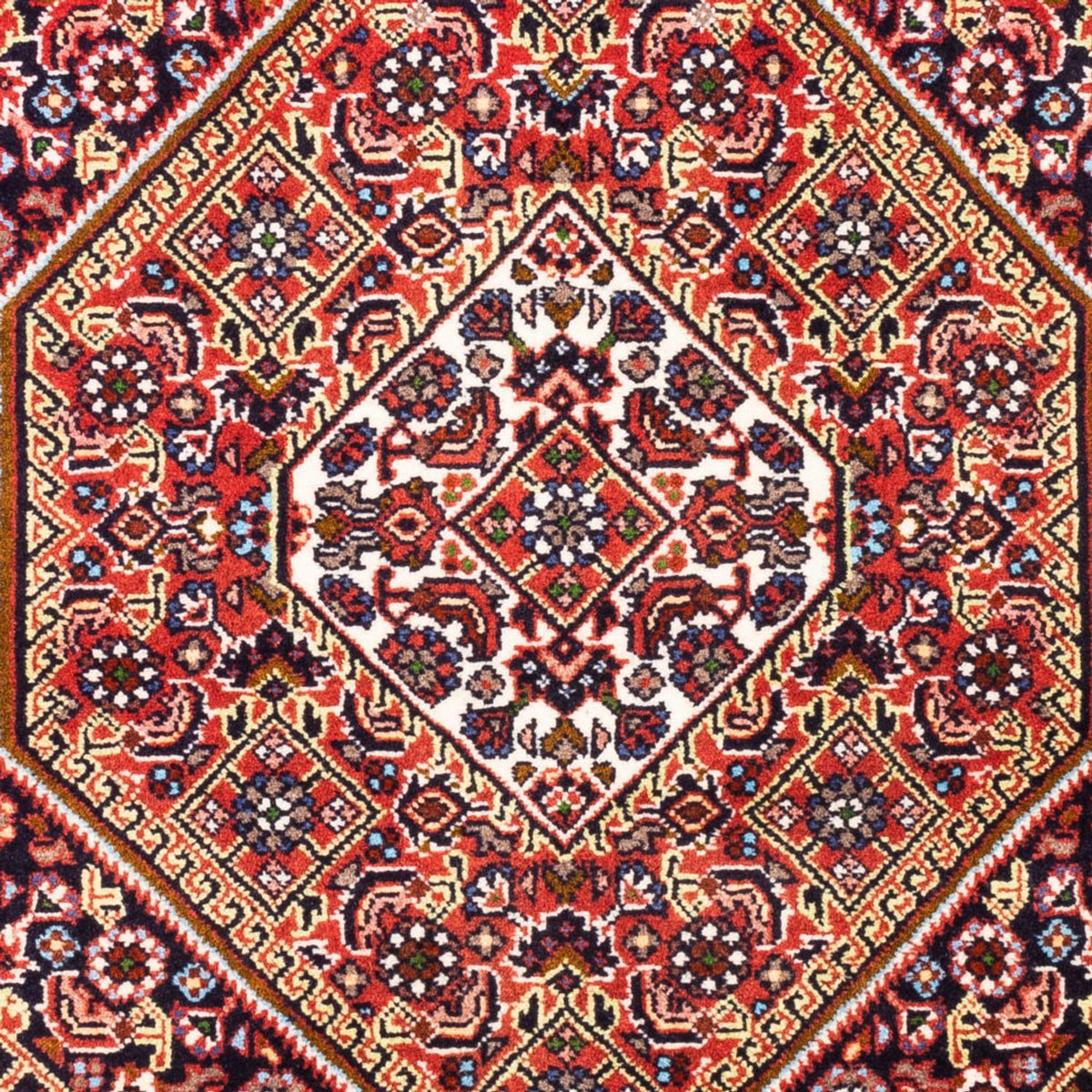 Tapis persan - Bidjar - 98 x 68 cm - rouge