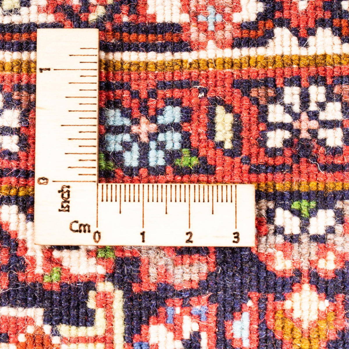 Tapis persan - Bidjar - 98 x 68 cm - rouge
