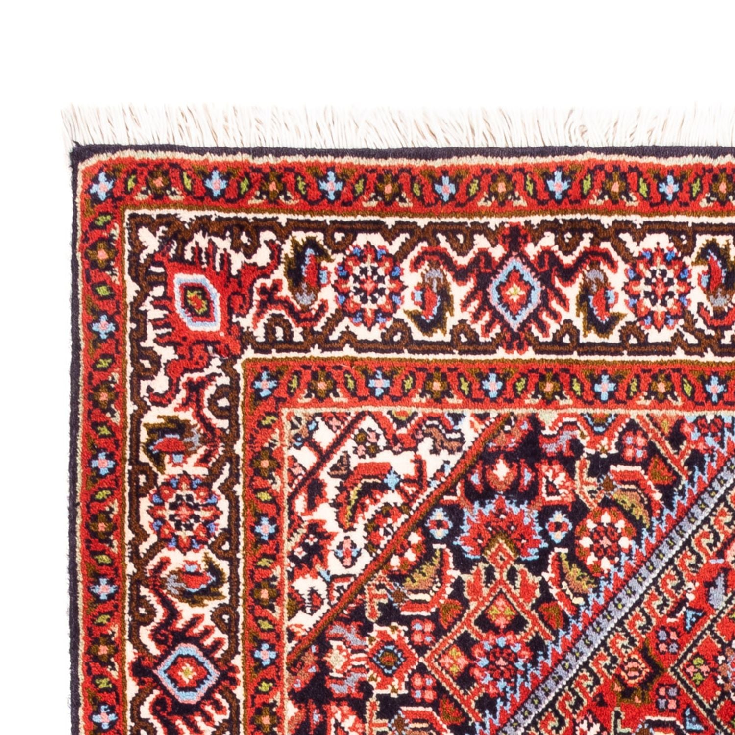 Tapis persan - Bidjar - 105 x 70 cm - rouge