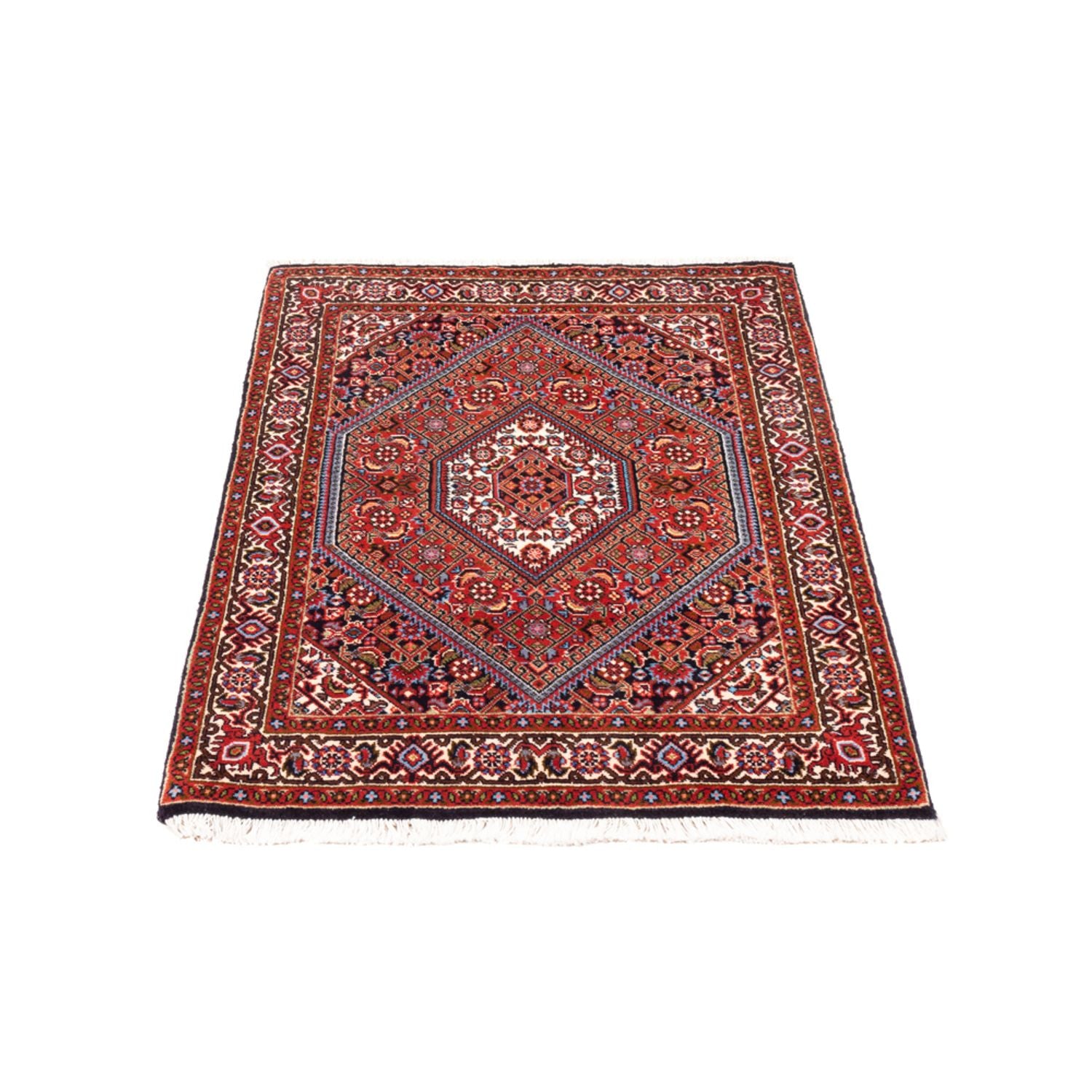 Tapis persan - Bidjar - 105 x 70 cm - rouge