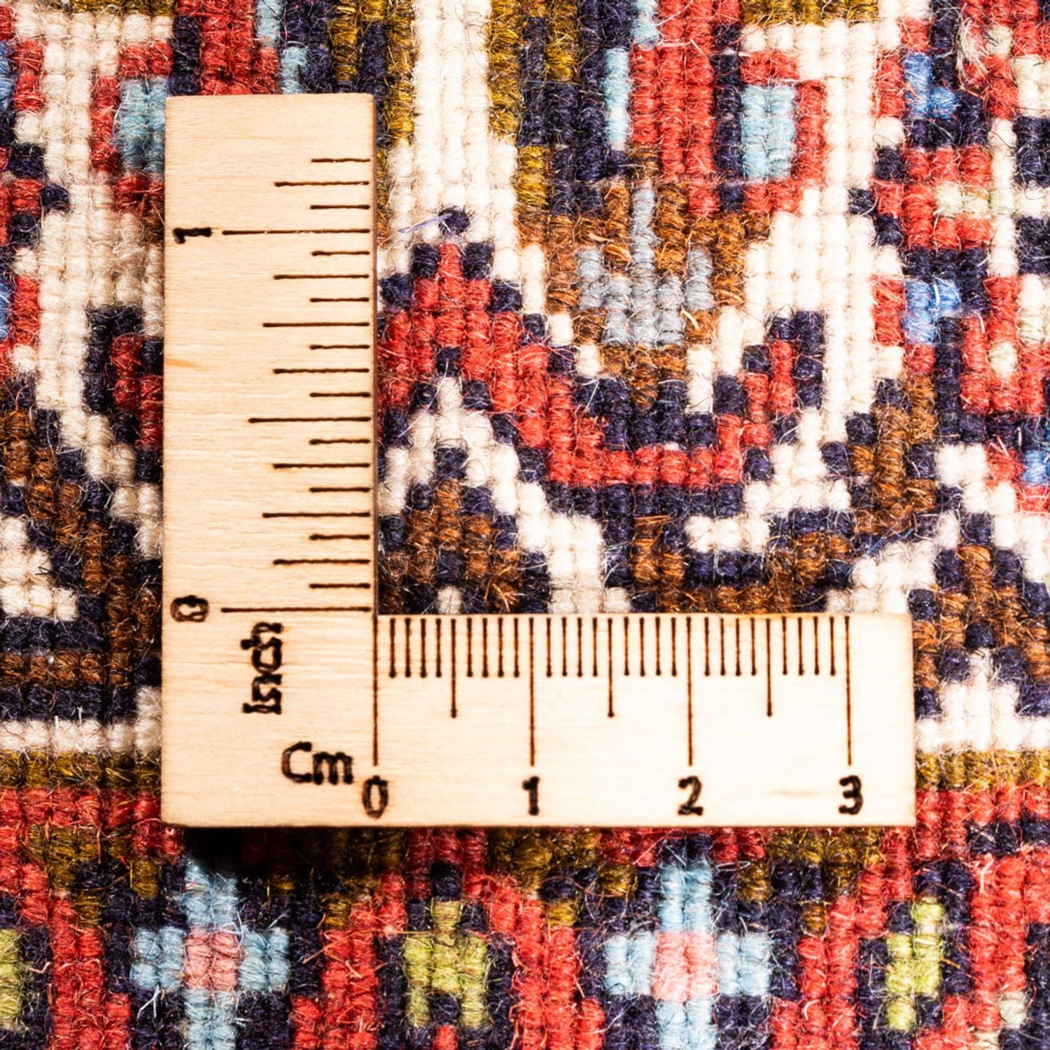 Tapis persan - Bidjar - 105 x 70 cm - rouge