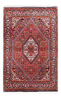 Tapis persan - Bidjar - 104 x 72 cm - rouge