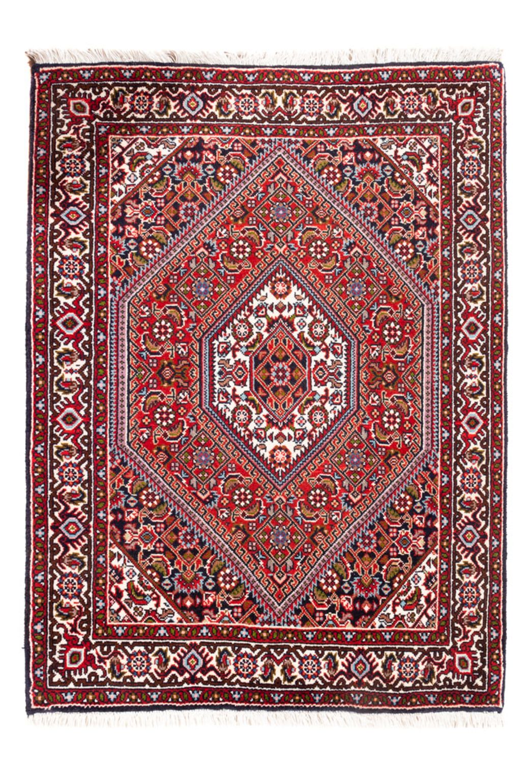 Tapis persan - Bidjar - 94 x 72 cm - rouge