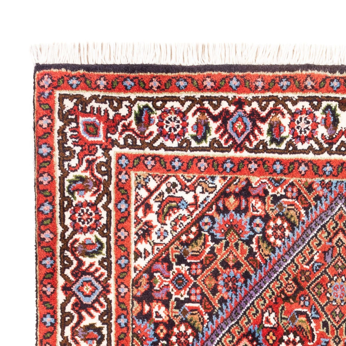 Tapis persan - Bidjar - 104 x 70 cm - rouge
