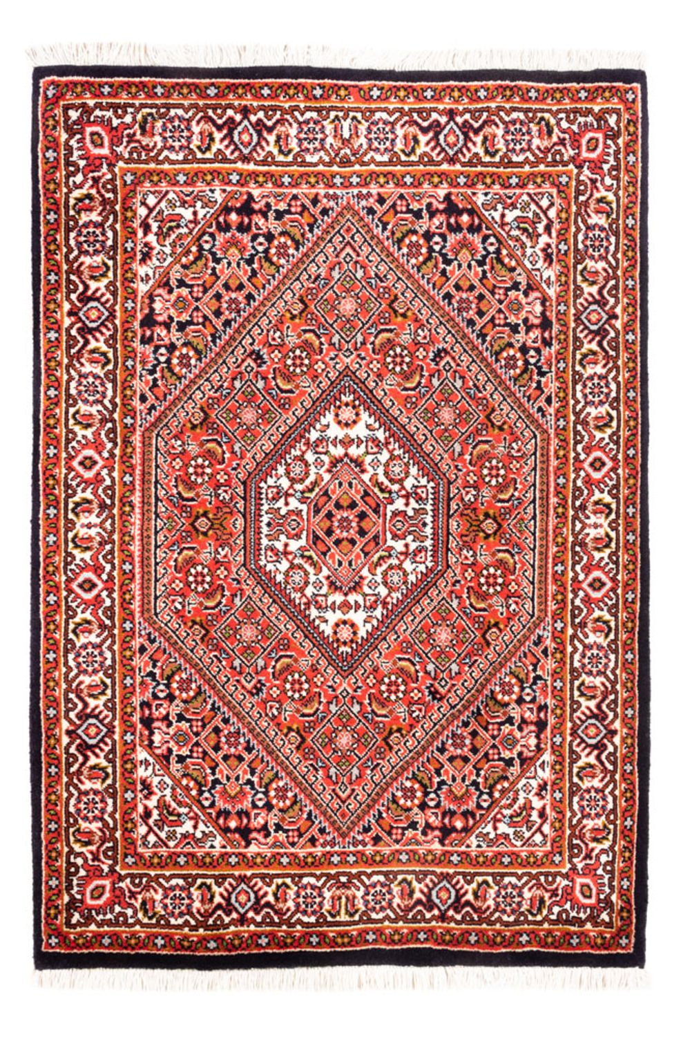 Tapis persan - Bidjar - 98 x 70 cm - rouge