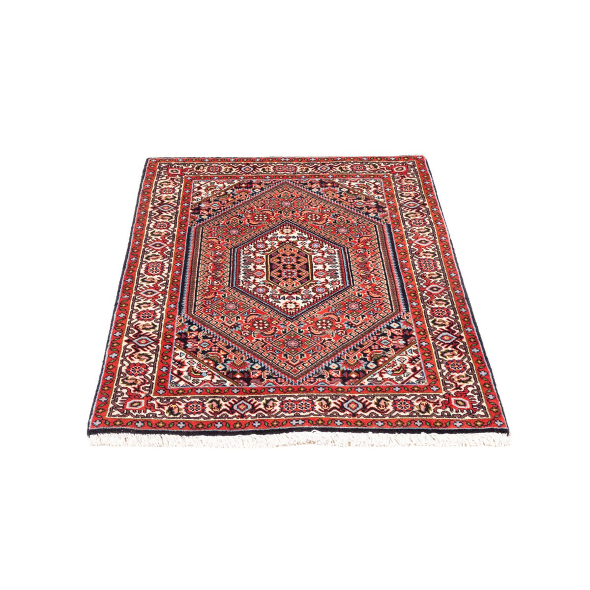 Tapis persan - Bidjar - 103 x 70 cm - rouge