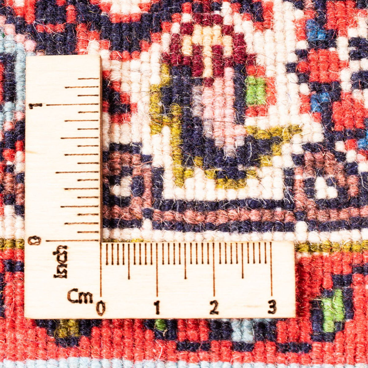 Tapis persan - Bidjar - 103 x 70 cm - rouge