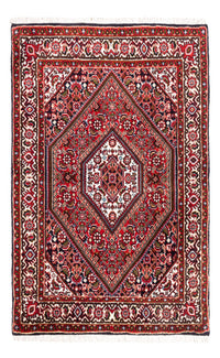 Tapis persan - Bidjar - 104 x 72 cm - rouge