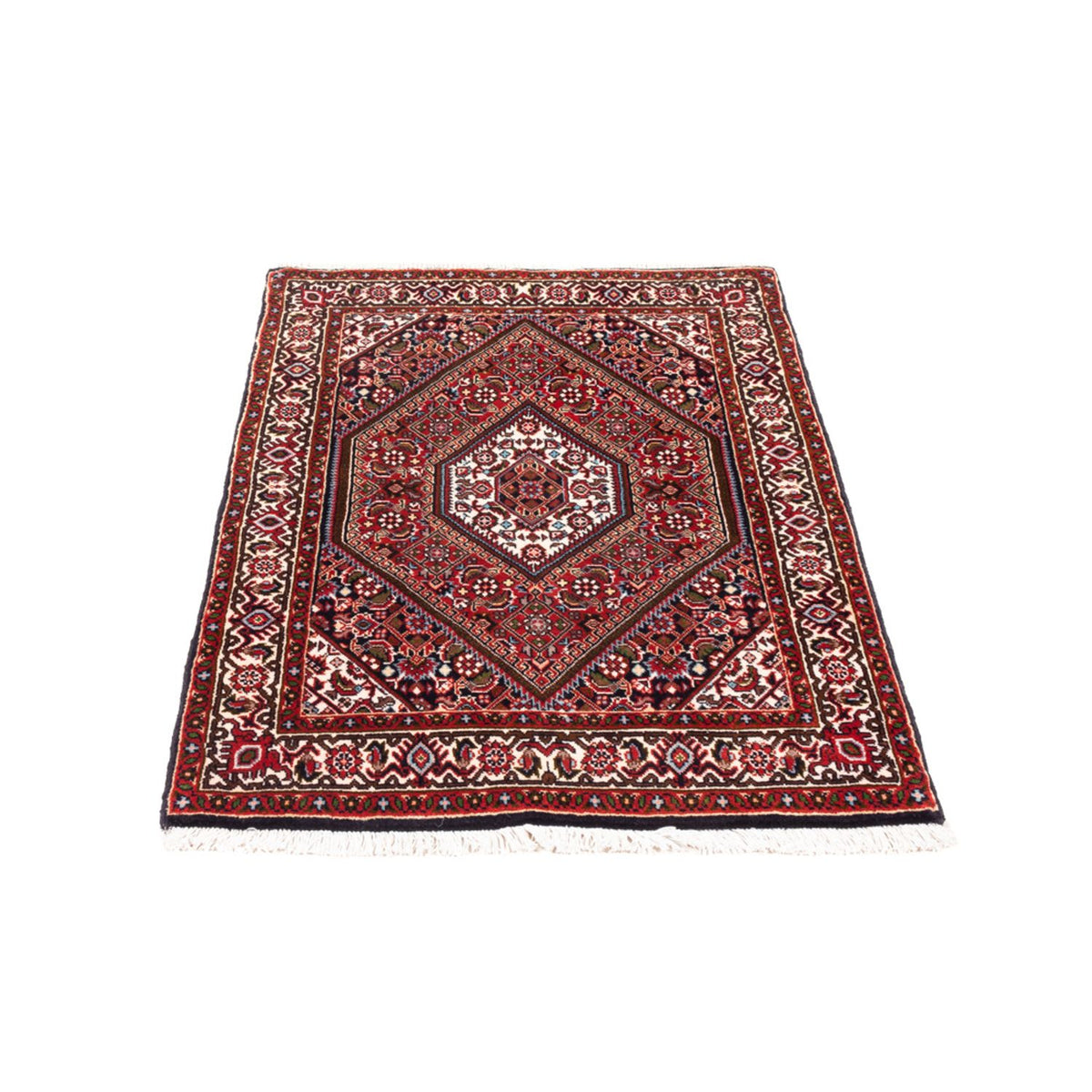 Tapis persan - Bidjar - 104 x 72 cm - rouge