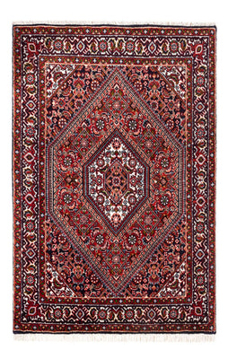 Tapis persan - Bidjar - 100 x 68 cm - rouge