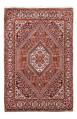 Tapis persan - Bidjar - 90 x 70 cm - rouge